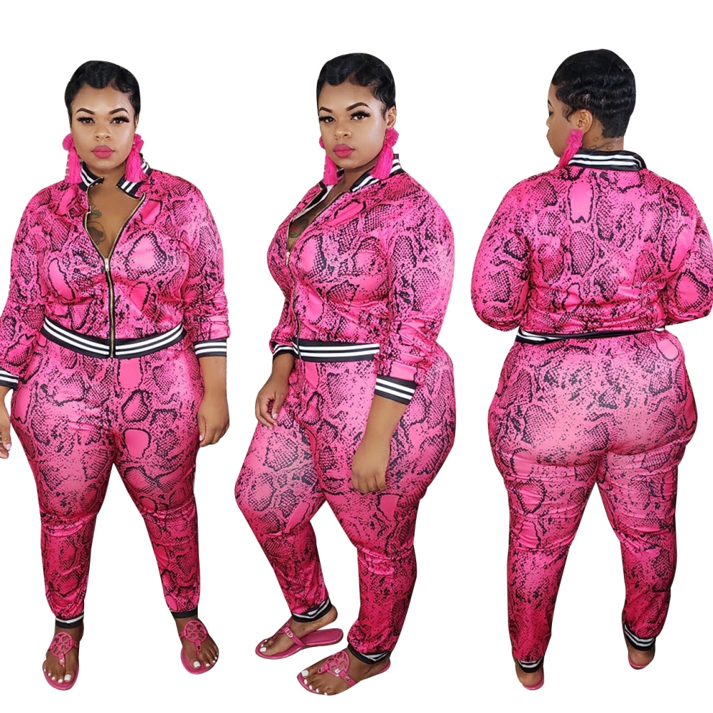 plus size matching tracksuit