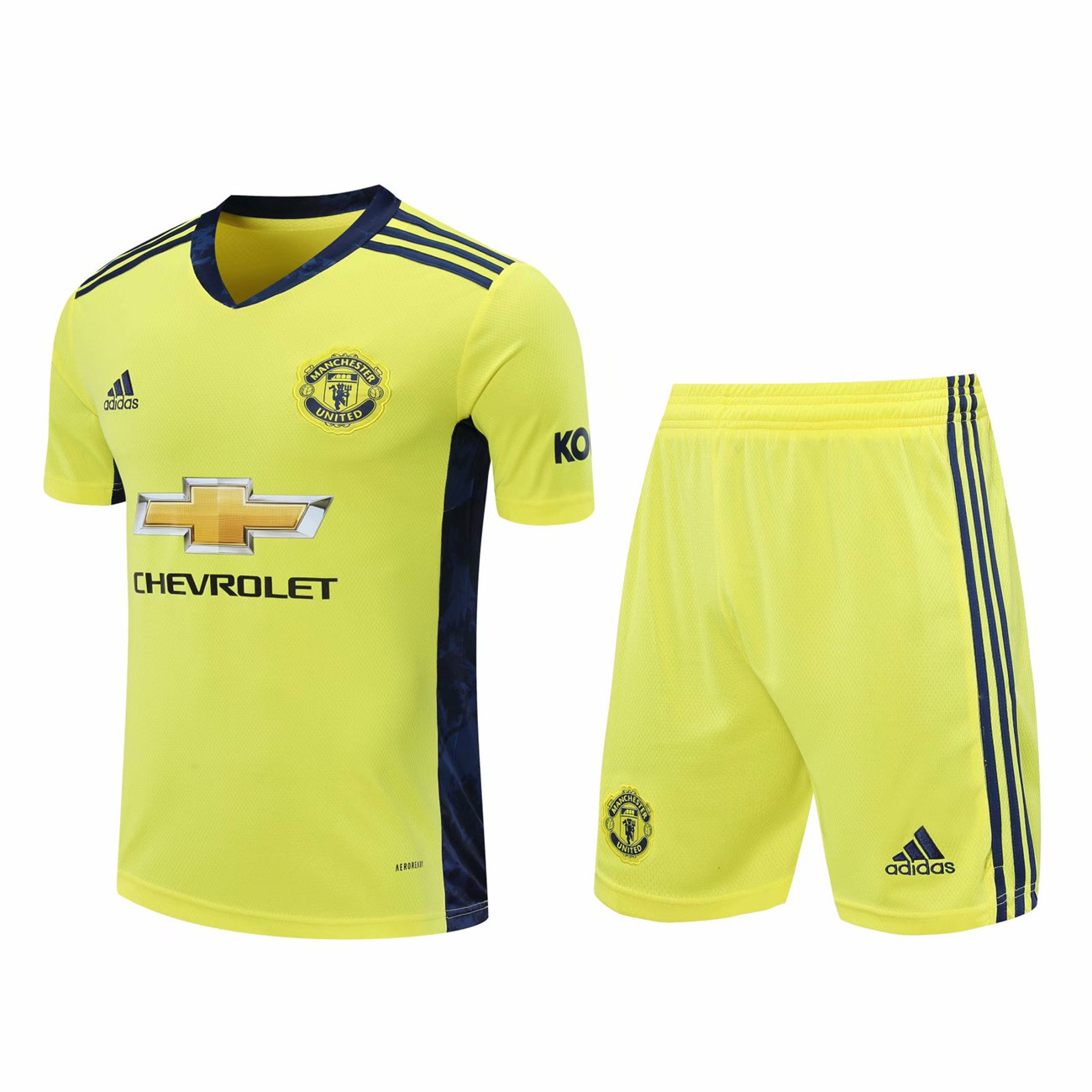 Man Utd 2021-2022 Home Goalkeeper Shirt (Yellow)