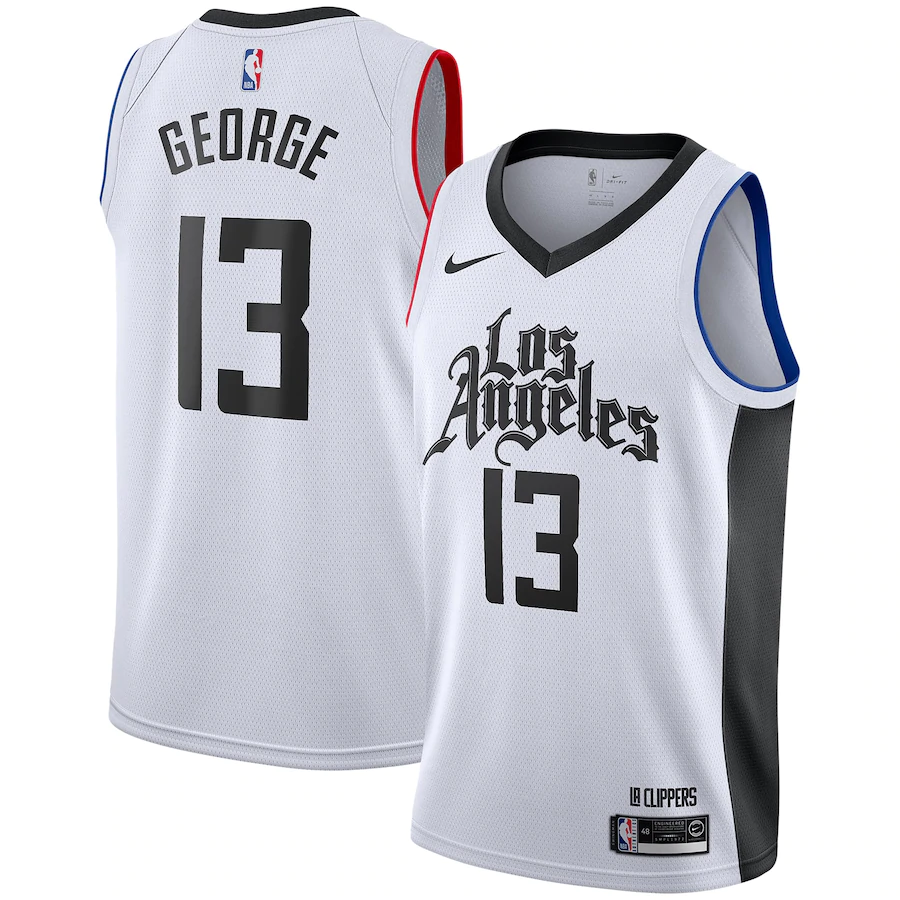 clippers white jersey
