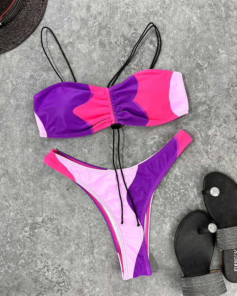 US 6 20 Miami Hot Beach Bikini Set S L Dodressy