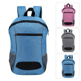 HOLY LUCK Lightweight Sport Backpack Packable Hiking Daypack Foldable Small Travel Camping Bicycle Canvas Bag for Women Men (Blue)