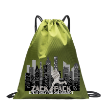 HOLYLUCK Men & Women Sport Gym Sack Drawstring Backpack Bag