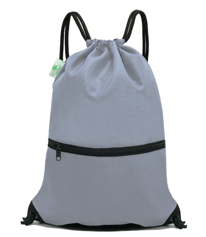 HOLYLUCK Men & Women Sport Gym Sack Drawstring Backpack Bag Custom color
