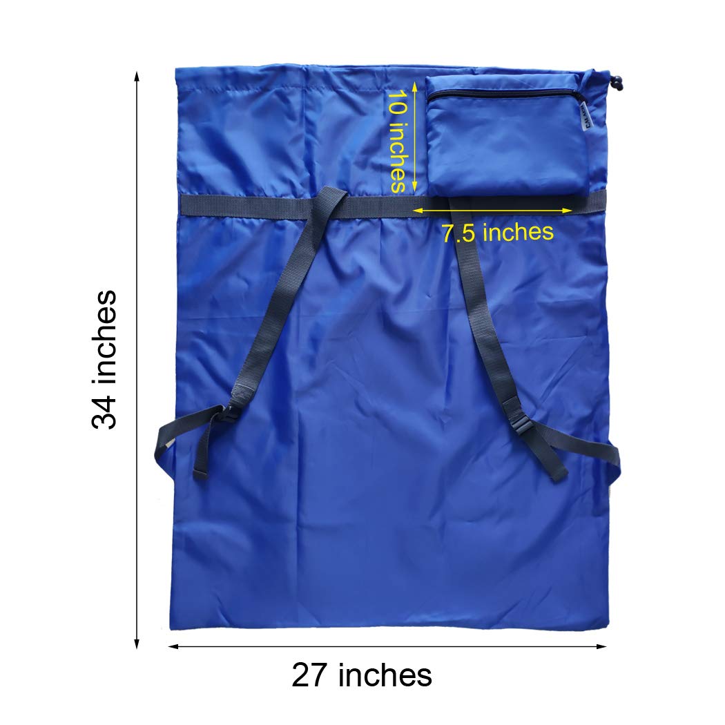 HOLYLUCK Large Laundry Bag [26''x34''] Sturdy rip Tear Resistant Polyester  Material with Drawstring Closure Ideal Machine Washable Laundry Bags for  College Dorm and Apartment dwellers