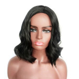 Short curly wig women's chemical fiber headgear