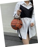 Fashion Round Basketball Shape Bags Luxury Women's Bag Creative Basketball Styling Shoulder Messenger Bag Handbags Personality
