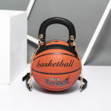 Fashion Round Basketball Shape Bags Luxury Women's Bag Creative Basketball Styling Shoulder Messenger Bag Handbags Personality