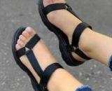 Women's sandals in large size