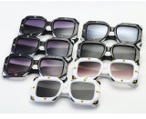 Square concave Sunglasses cross border glasses