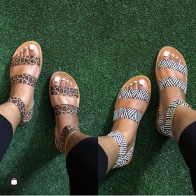 Printed sandals for women