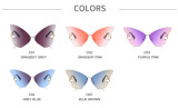 Butterfly sunglasses large frame GRADIENT SUNGLASSES