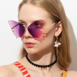 Butterfly sunglasses large frame GRADIENT SUNGLASSES