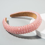 Sponge hair band simple wide brim fashion hand string headband hair accessories