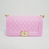 Clear Transparent PVC Women Messenger Bag Luxury Female Bag Designer Jelly Purse Leather Handbag Sac A Main Femme Candy Purse