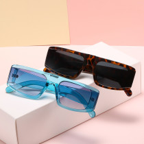 Box Sunglasses versatile flat top Sunglasses trend retro Korean ins glasses