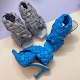 Fashion, sandals, woven uppers, high heels, sandals