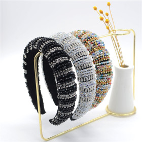 Baroque, color, diamond, headband, sponge, luxury, diamond, crystal, hairband