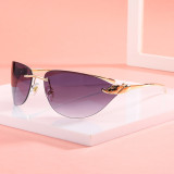 Frameless, trimming, cat's eye, glasses, sunglasses