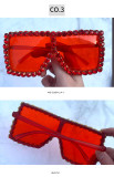 Diamond, glasses, cool, big box, cool, sunglasses