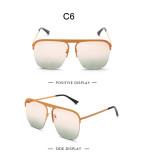 Half frame, street photo, sunglasses