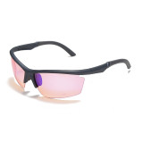 Polarized light, sunglasses, ultra light, riding, personality, glasses, half frame, sunglasses