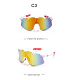 Cycling, glasses, frameless, ultra light, sunglasses, hollow out, colorful, bicycle, sunglasses