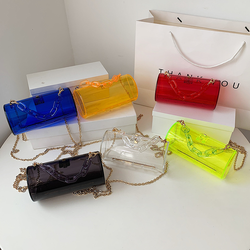 Clear Acrylic Box Handbags Mini Chain Crossbody Bag Square Jelly Evening  Purse For Women 4 53 4 53 5 51inch - Bags & Luggage - Temu Austria