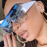 Square, one piece, sunglasses, frameless, glasses, sunglasses