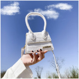 Mini, one shoulder, portable, Crossbody, small square bag