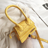 Mini, one shoulder, portable, Crossbody, small square bag