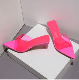 Sandals, PVC upper, women's shoes in large size