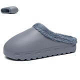 House Men Women Slippers Plush Cotton Warm Slippers Men's Platform Cartoon Women Sandal Winter Soft Original Slipper Shoes 2021