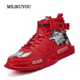 Mens Shoes High Top Couple Shoes Man Mandarin Duck Color Mens Trainers Platform Red Bottom Autumn 2021 Trend Sneakers Zapatillas