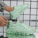 2021 Original Mens Shoes Sneakers Breathable Causal Shoes Men Light Green Trainers Autumn Travel Walking Shoes Zapatos De Hombre