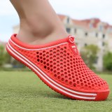 Summer Women and Men Slippers Hollow breathable Slides Beach Causal Shoes Couple Slippers Casual Slip-on Flats Sandals lady 2021