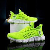 Designer Men Causal Shoes Breathable Men's Sneakers Lace-up Lightweight Sneaker Man Comfortable White Tennis Shoes 2021 Summer