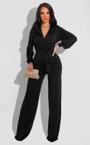 Casual, long sleeved, knitted, Jumpsuit