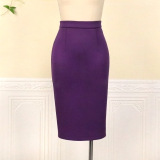 V-neck, 3 / 4 sleeve, ruffle, high waist skirt, 2-piece set