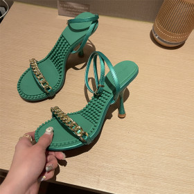 Stiletto heels, sandals