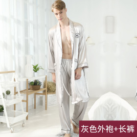 Silk pajamas, silk pajamas, two pajamas