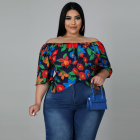 Casual, one shoulder, large jacket, back strap, seven point sleeve