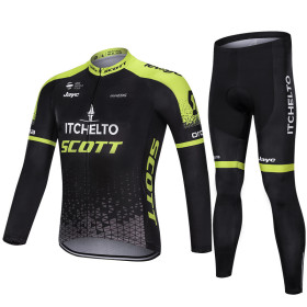 Cycling clothes, long sleeved suit, cycling shirt, breathable