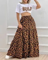 Leopard print, casual, pullover - no positioning