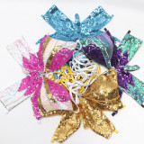 Sequins, butterfly top, diamond inlay, contrast color, suspender