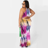 Print, large dress