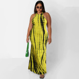 Print, large dress