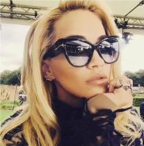 Large frame, T-shaped, sunglasses, retro, sunglasses
