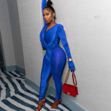 Y2K, V-neck, irregular, Korean velvet, Jumpsuit