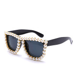 Hand set diamond, sunglasses, square, sunglasses