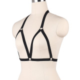 Hollow out, hanging neck, beautiful back, fun harness underwear